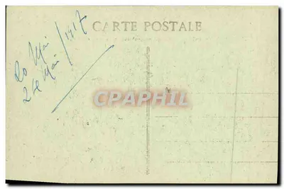 Paquebote Canada — Transformado em Cruizer Auxiliar de 1º Grau — H. Brimaud, 34, rue Malaquais, Marselha — Verso