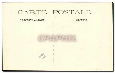 Marinha de Guerra Francesa — O novo Contratorpedeiro "Carabimer" do tipo 4 Chaminés — Edição Arnault, Villefranche-sur-Mer — Verso