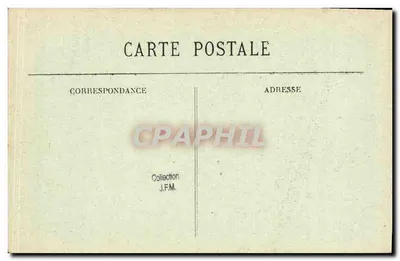 Cuirassé « CARNOT » — Navio militar no cais — Coleção C.J. — Verso