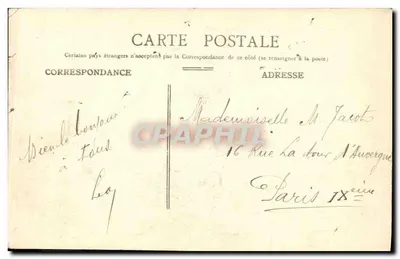 Le Cassini — Aviso-Torpilleur — Wydawca nieznany, nr 54 — Rewers
