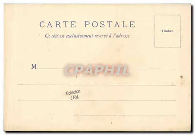 Contratorpedeiro de Escadra — Tipo Cassini, Casabianca, L'Inerdille, Danois — Winterwald Frères, Bordeaux, Depositado — Marinha Francesa N°9 — Verso