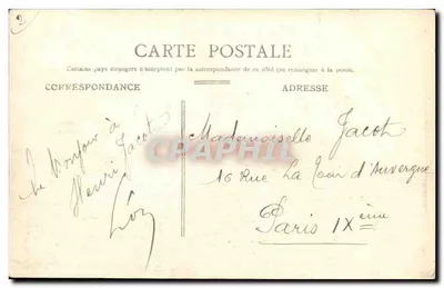 Le Charles Martel — Statek wojenny — Wydawca Graphtil, n° 282 — Rewers