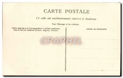 El « Chasseloup-Laubat », Crucero de blindaje — G. F. — Fotografía P. B. Cherbourg — Reverso