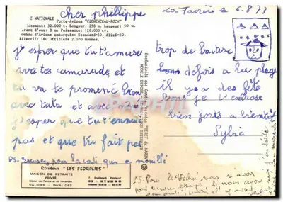 Clemenceau i Foch — Portowiec — Wydawca nie podany, numer serii nie widoczny — Rewers