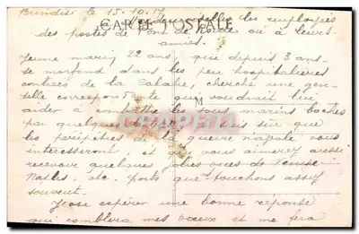 Commandant Bory — Torpedeiro de 1º Classe — Editor: S. Gérinault & Cie, 54, rue Magnon, Marselha — Verso