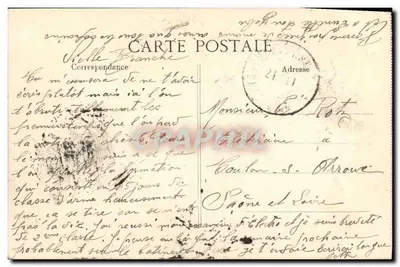 Marine Nationale — "Condorcet" — Slagschip van Escadre, 18.818 ton — Uitgever (B.D.) — Achterkant