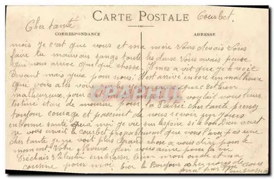 Cuirassado Courbet — Guerra Naval 1914-15 — editor não visível — Verso