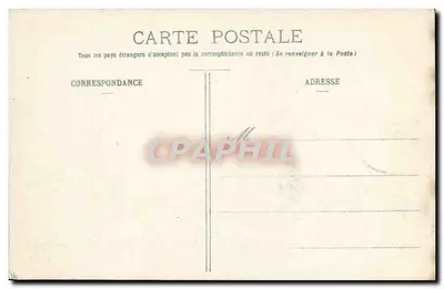 O Cuirassé Démocratie — Navio de guerra no mar — Coleção H. Laurent, n° 3274 — Verso