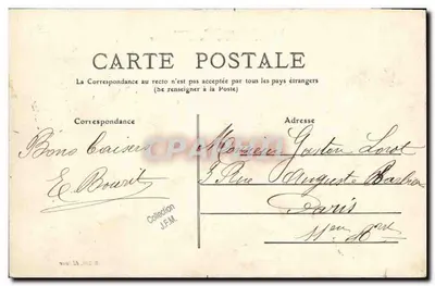 ROCHEFORT-sur-MER — Arsenal — "Le D' Estrées" Aviso Torpedeiro — Sabine, Editor — Verso