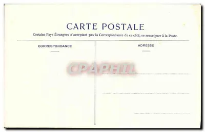 La Dévastation — Cieśnica centralna — A. Bongault, nr 592 — Rewers