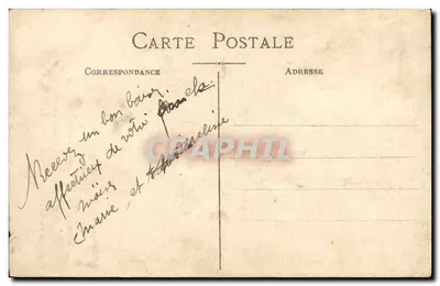 Cuirassé Diderot — Cuirassé Francese di Prima Classe — H. Grimaud - 54 Rue Masenod - Marsiglia — Verso