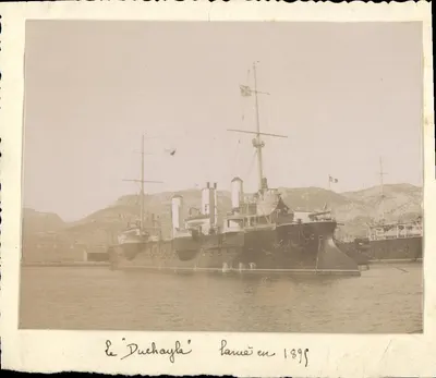 O "Duchayla" — Lançamento em 1899 — Carte postale ancienne