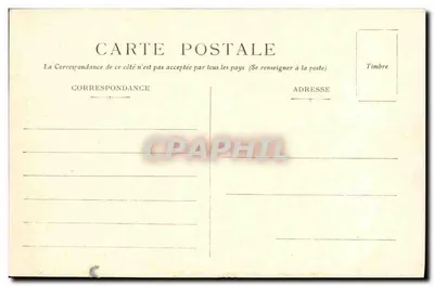 Duguy-Trouin — Campanha 1905-1906 — J. Gessier, Alger — Verso