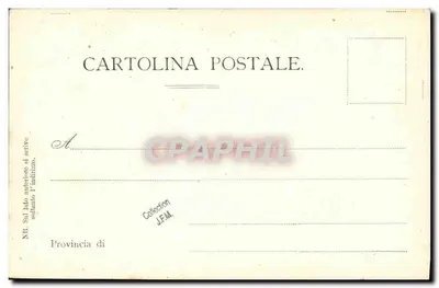 Kruiser Duilio — Geschut — R. Marina Italiana — Giorgio Sternfeld, Venetië, n°7002 — Achterkant