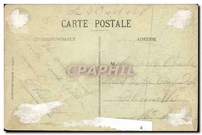 Dunkerque — Le « Dunois » — Imprimé sur la carte n°68 — Rewers