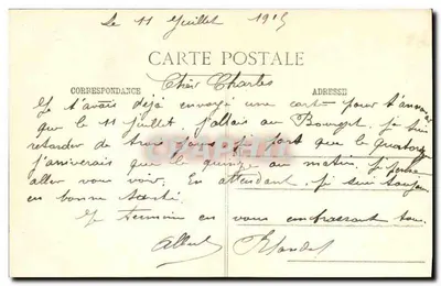 Dunkerque — De "Dunois" — C.A.R. n°68 — Achterkant