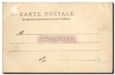Rochefort-sur-Mer — El Dupleix, crucero blindado en ruta hacia la bahía — CL. GALERIES PARISIENNES n°24 — Reverso