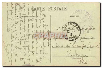 Controtorpideur "Epieu" — Cherbourg — Collezione F. C., Cherbourg — Verso