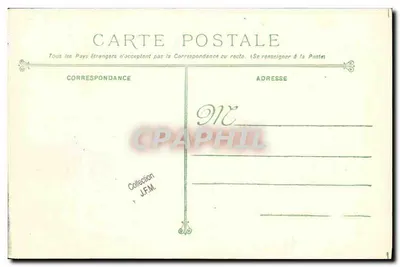 Ernest-Renán — Crociere corazzata — Fototipia Marins Bar — Toulon — Verso