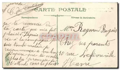 Travessia do Canal da Mancha — Os marinheiros do « Escopette » avistam o Blériot — 1920 — Verso