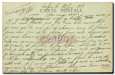 Marinha Nacional — "Faulx", Contratorpedeiro — BLD, n°72 — Verso
