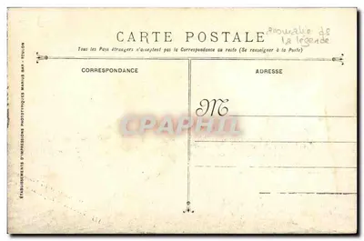 Torpilleiro de Escadrilha — Marinha Militar Francesa — Editor Paulux, n° 335 — Verso