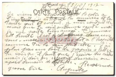 De Cuirasse "France" — Militaire Marine — Uitgever Brest, n°69 — Achterkant