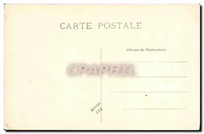 Het "Gaulois" — Cuirassé d'Escadre à Tourelles — A. Bougault, n° 540 — Achterkant