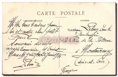Gaulois — Croiseur de 1ère classe en mer — Éditeur non identifié — Verso