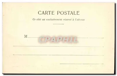 O "Gaulois", encouraçado de esquadra com torres acompanhando o Sr. Loubet, Presidente da República Francesa, em viagem à Argélia e Tunísia (Abril 1903) — A. Bougault, Toulon-s.-Mer, n°510 — Verso