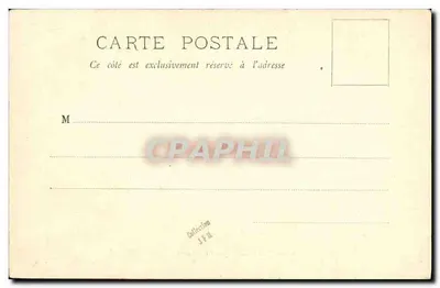 A Glória — Cruiser Couraçado — A. Bougault n°594 — Verso