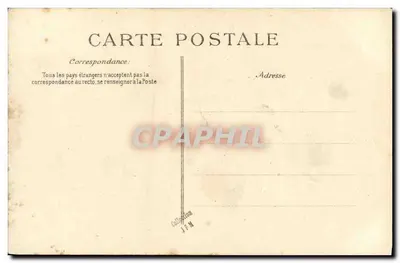 Marinha Nacional — "Gloire", Cruiser-Couraçado — ELD, n° 2045 — Verso