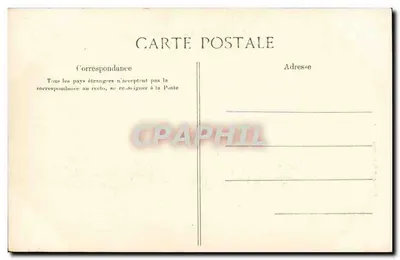 As Festas do Havre — O "Gloire" Couraçado de Esquadra — H. Deleze, Paris — Verso