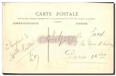 O Gueydon — Brest — Editor desconhecido, n° 270 — Verso