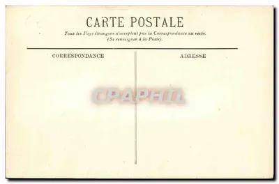 O Henri IV — Navio blindado da Guarda Costeira — A. Bougault n°558 — Verso