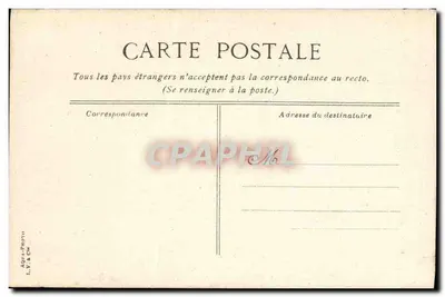 Le Henri IV, garde-côtes cuirassé — France — éditeur L. V. & Cie — Verso