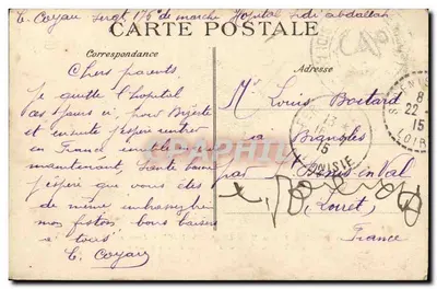 Marinha Nacional — O "Henri IV" — Lançado em 1899 — Verso