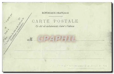 CANNES — O Contratorpedeiro "La Hire" — LL. — n° 546 — Verso