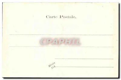 Toulon — Een Cuirassé in de Rade — LL. — Hoche — Achterkant