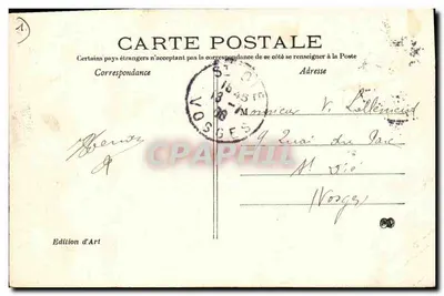 Bord de l'Iéna — Timonerie interprète un signal à bras — Pl. d'Armes, Toulon, n° 98 — Verso