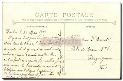Le Cuissassé IÉNA após a explosão do 12 de Março de 1907 — 200 vítimas — Editor: Photo du Marin, Toulon, n°223 — Verso