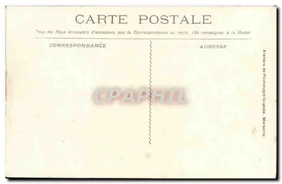 Catástrofe do "Iéna" — O "Iéna" após a Catástrofe — Ateliers de Phototypie Guinde, Marselha — Verso