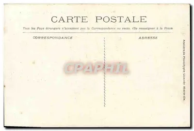 Catastrophe du "Iéna" — Monseigneur Guililibert Évêque de Fréjus, le Clergé se rendant à la Cérémonie — Ateliers de Photographie Guende Marseille — Verso
