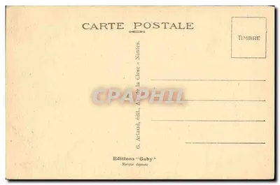 O Couraçado «Jean-Bart» — Marinha de Guerra Francesa — Editor Gaby, n°43 — Verso