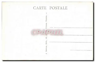 Marine de Guerre Française le "Lamotte-Picquet" — J. Nozaïs, Nantes — Verso