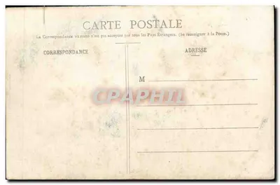 St-Nazaire — Le Croiseur Cuirassé Léon-Gambetta au mouillage — Éditeur : Darveau, St-Nazaire, n° 153 — Verso
