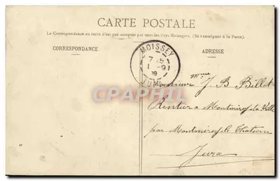 De "Liberté", Kruiser van 15.000 Ton — A. Bougault, n°411 — Achterkant