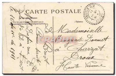 Catastrofe da "Liberté" — As cerimônias fúnebres — Os Almirantes acompanhando o cortejo — Editor E.P.D. — Verso