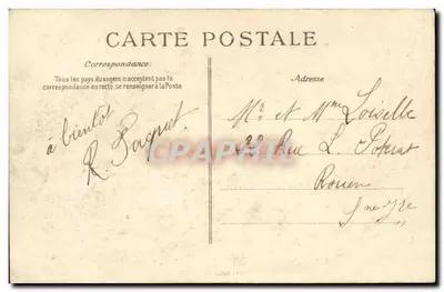 Catástrofe do "Liberté" — Baía de Toulon — Editor B.D. n° 148 — Verso
