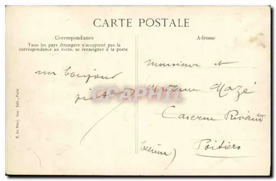 Catastrofe do "Liberté" — As Esvazias — Editor E. Le Dey, Paris — Verso